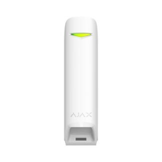 Detector Pir Inalámbrico Tipo Cortina Ajax Curtainprotect Blanco