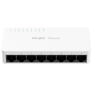 Switch de Sobremesa 8 Puertos RJ45 10/100/1000 Mbps - Reyee