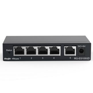 Switch de Sobremesa 5 Puertos RJ45 10/100/1000 Mbps - Reyee