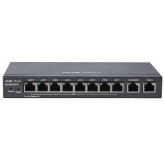 Router PoE Controlador Gestionable 10 Puertos RJ45 - Reyee