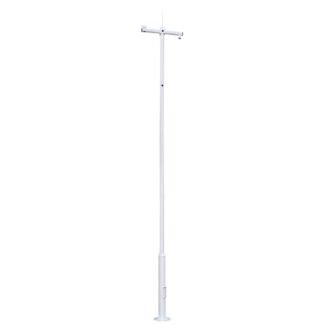 Poste para CCTV 6m de Altura en Acero Galvanizado