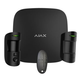 Kit de Alarma Profesional Ethernet y Dual SIM GPRS Negro - Ajax