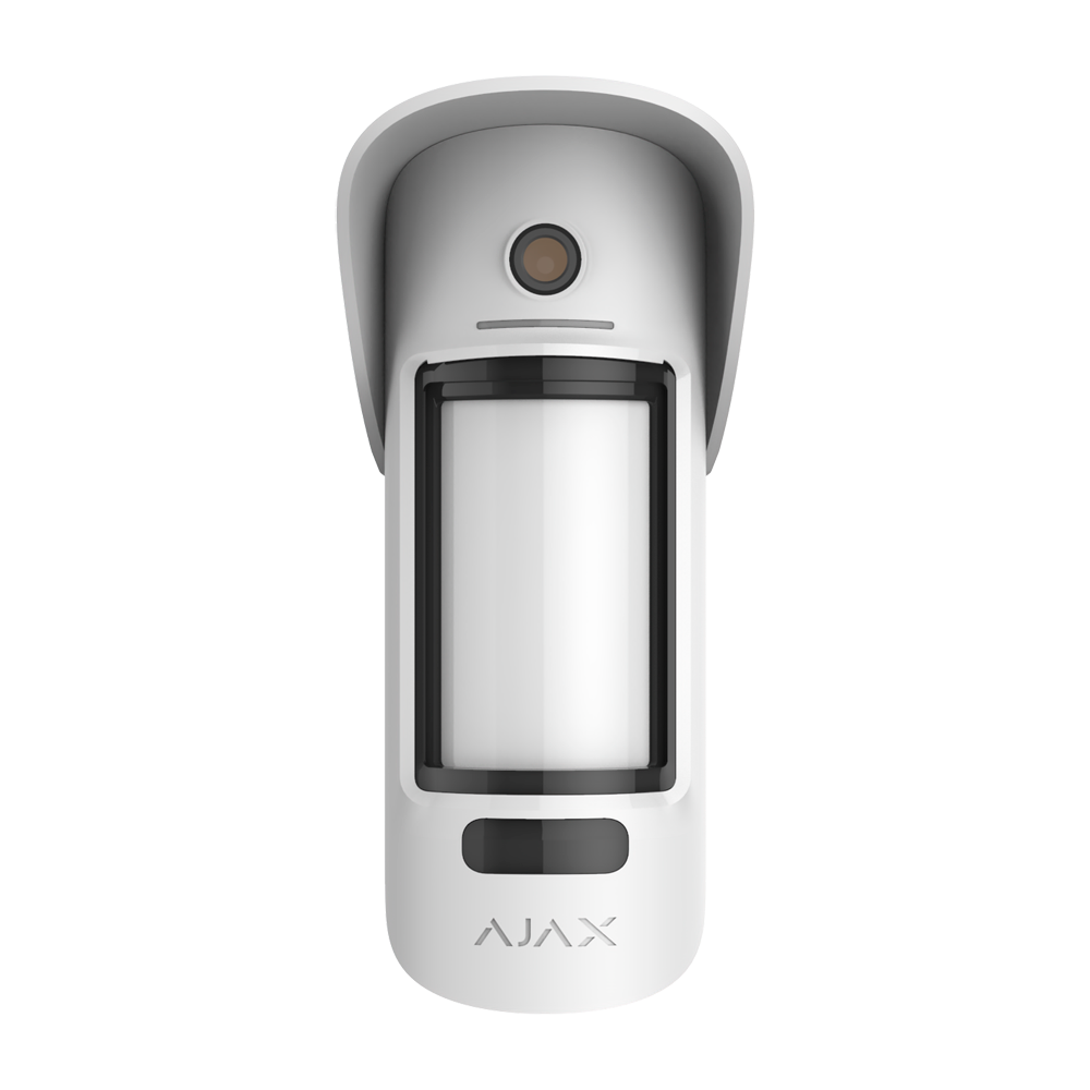 Ajax Fotodetector exterior con petición de imagen AJ-MOTIONCAMOUTDOOR-PHOD-W blanco