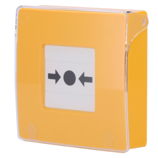 Ajax Botón manual de alarma de incendio amarillo AJ-MANUALCALLPOINT-YELLOW