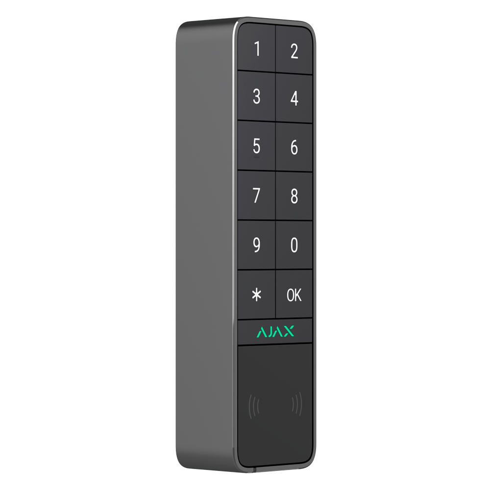 Ajax Teclado para exterior IP66/IK08 con lector RFID AJ-KEYPADOUTDOOR-GRA