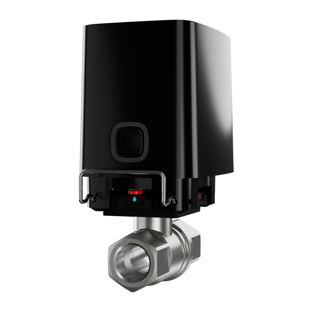 Ajax Electroválvula de cierre de agua AJ-WATERSTOP-1-B negro