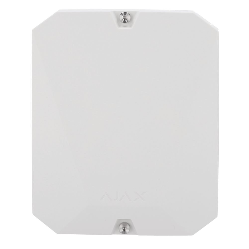 Ajax Expansor vía radio, Certificado NFA2P y Grado 2 AJ-MULTITRANSMITTER-3EOL-W-NF blanco