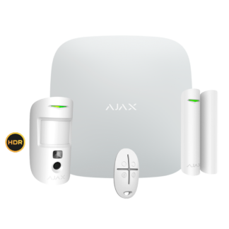 Ajax Kit de alarma profesional AJ-STARTERKIT-CAM-HDR-W blanco