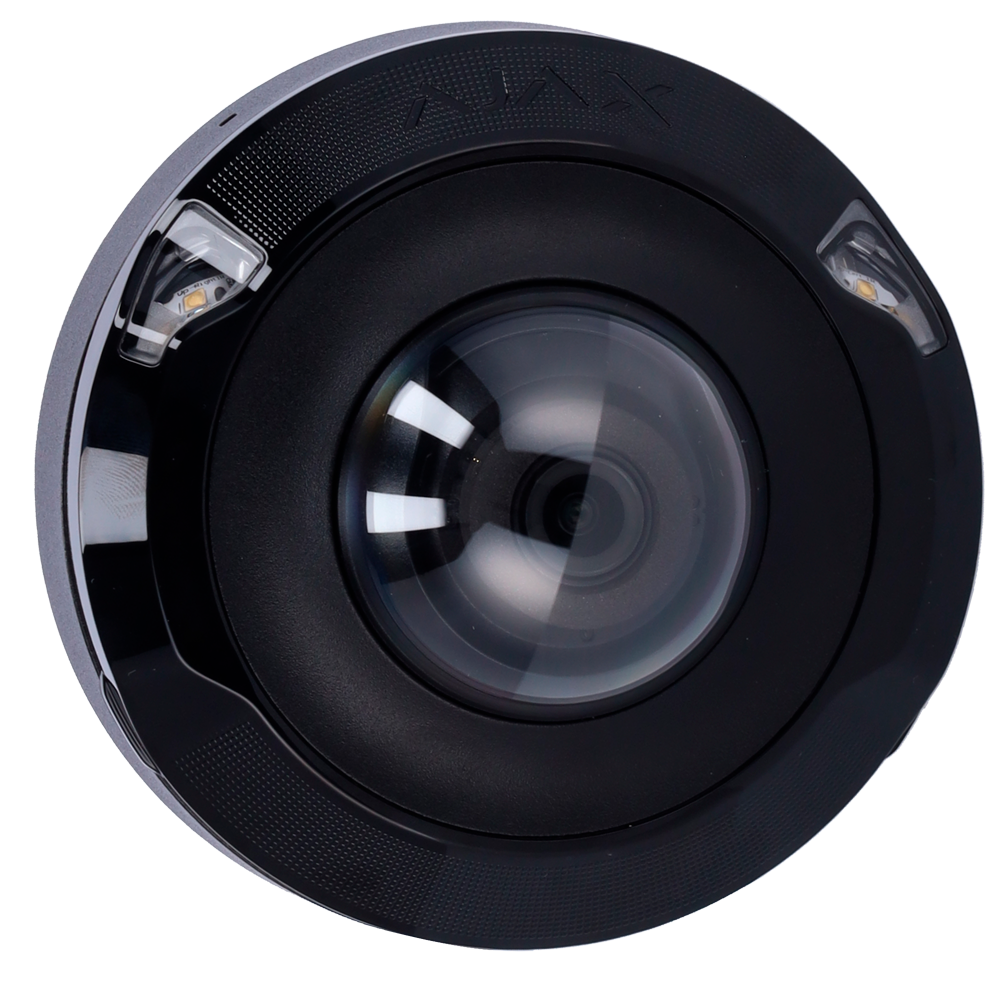 Ajax Cámara IP 8 Megapixel AJ-DOMECAM-MINI-8-0400-HL-B negro