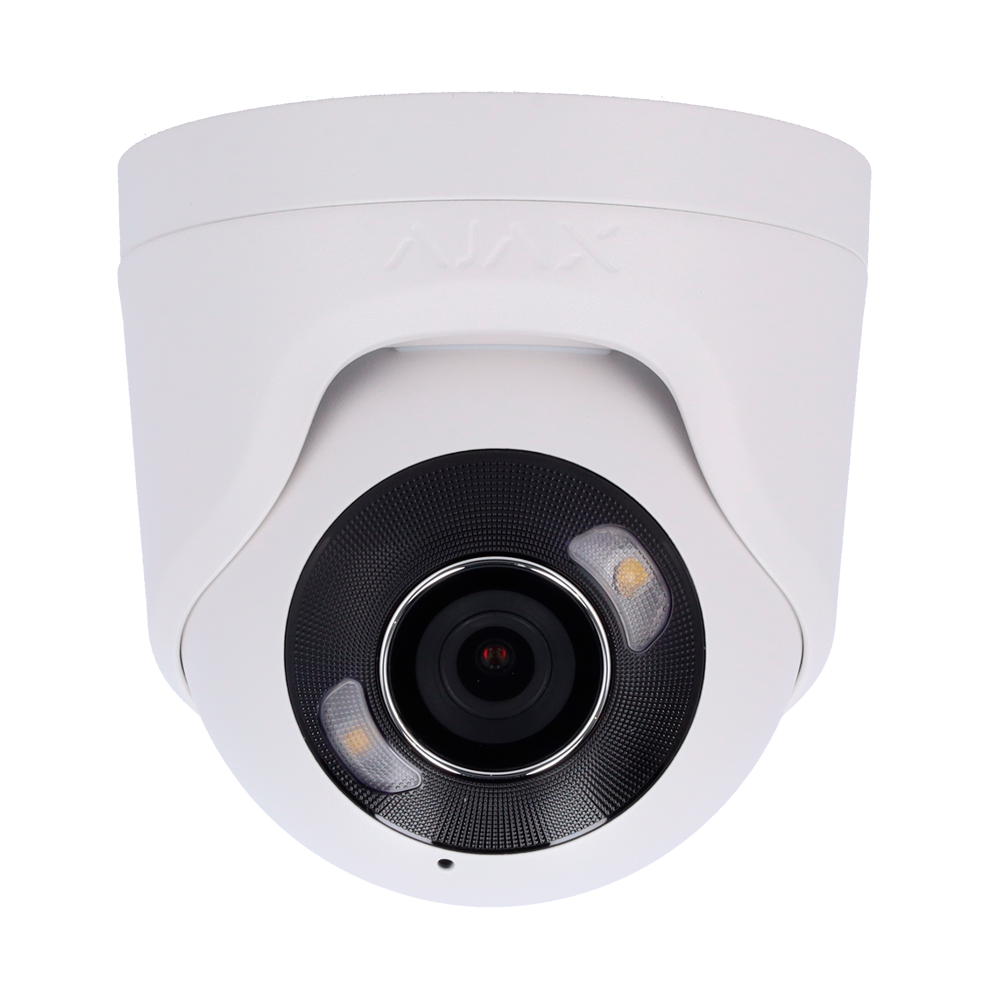 Ajax Cámara IP Turret 8 Megapixel AJ-TURRETCAM-8-0400-HL-W blanco