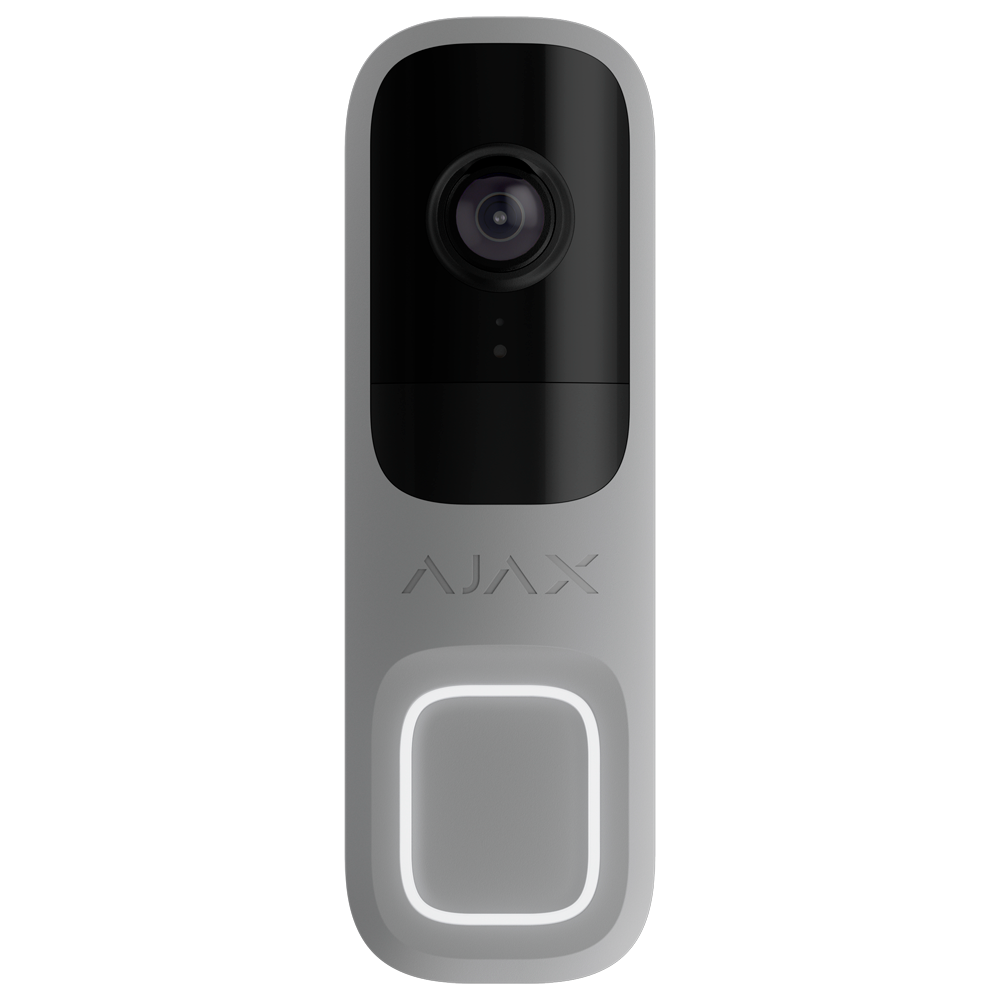 Ajax Doorbell 4 MP con IA integrada AJ-DOORBELL-4-GRE gris