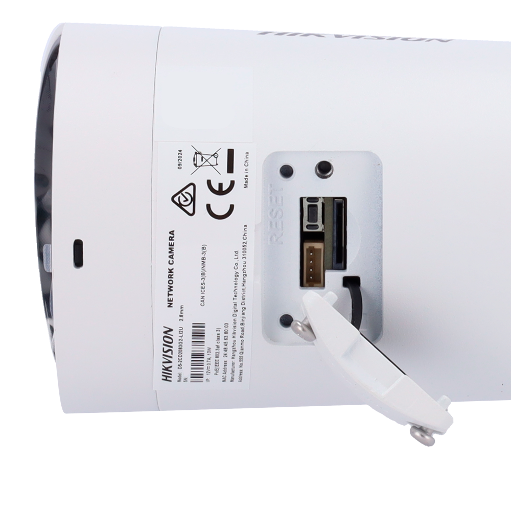 Hikvision Cámara Bullet IP gama PRO DS-2CD2083G2-LI2U(2.8mm)