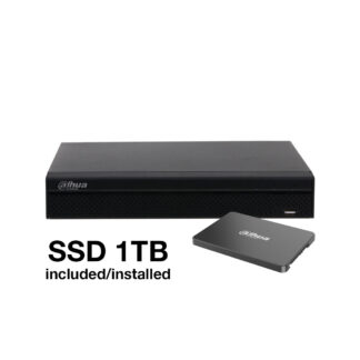 Dahua NVR IP de 4 canales con PoE y SSD de 960 DHI-NVR4104HS-P-4KS3-1×960G/SSD