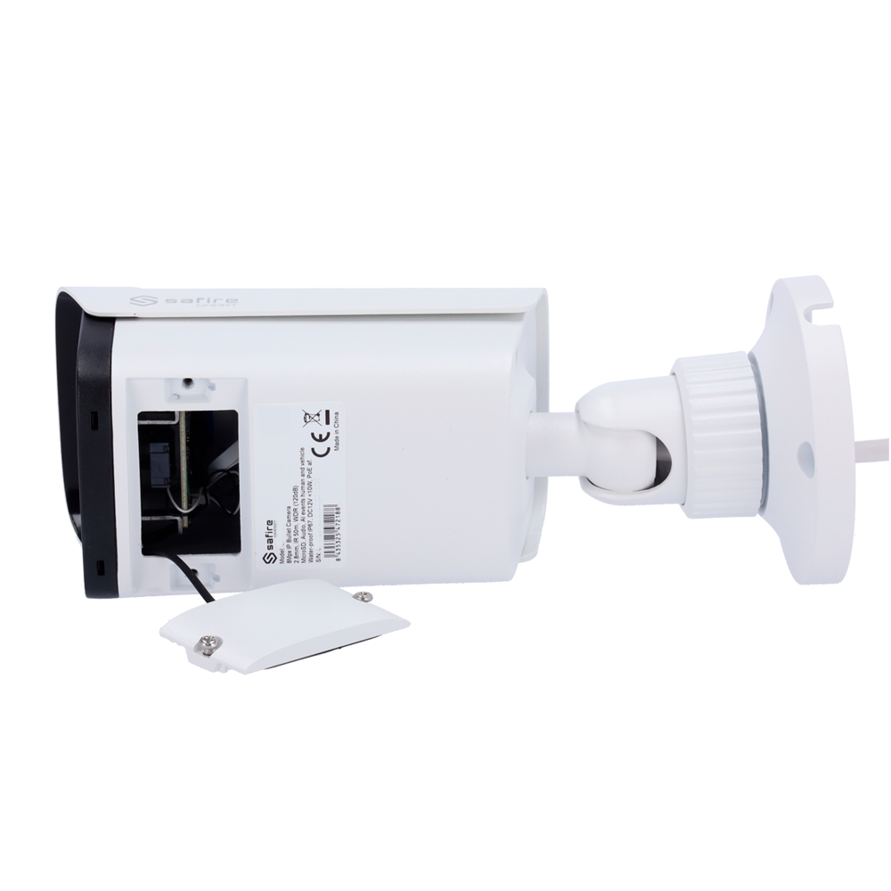 Safire Cámara Bullet IP gama I1 con Disuasión activa SF-IPB380CA-8I1-SL