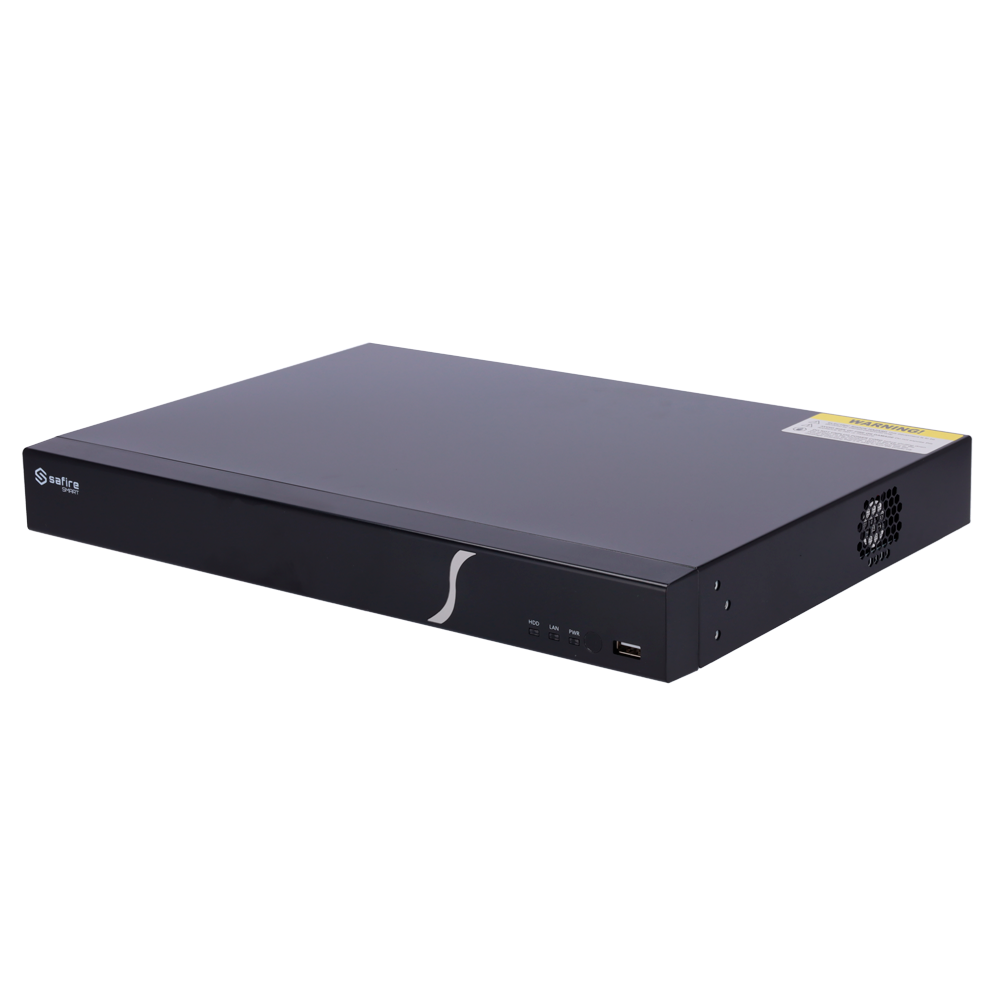 Safire Grabador NVR para cámaras IP gama B2 SF-NVR6208-8P-B2