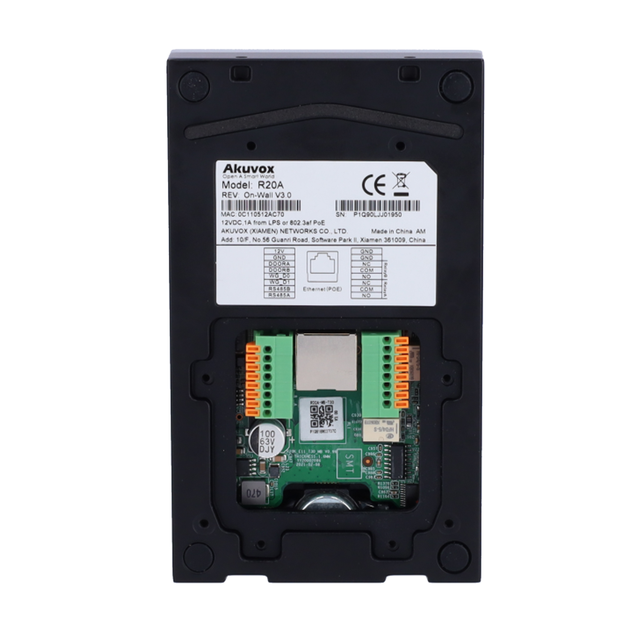 Akuvox Videoportero IP en superficie AK-R20A