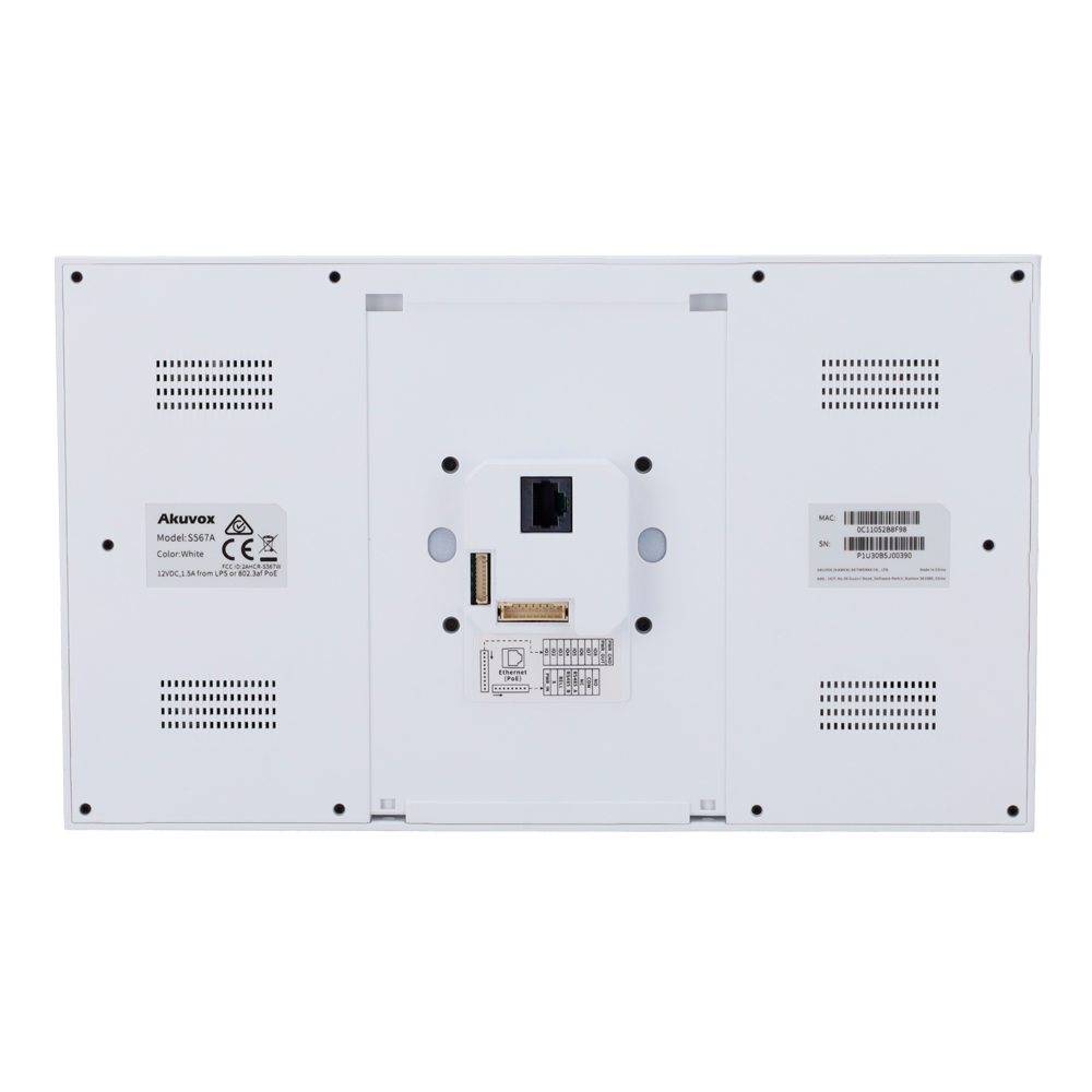 Akuvox Monitor Android 12.0 para videoportero AK-S567A-WHITE