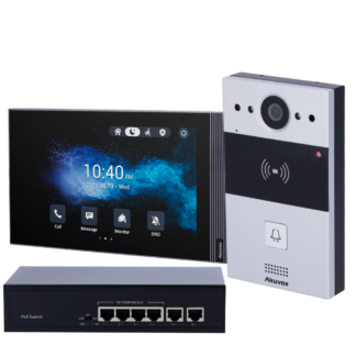 Akuvox Kit de videoportero en superficie Linux AK-KIT04-IP