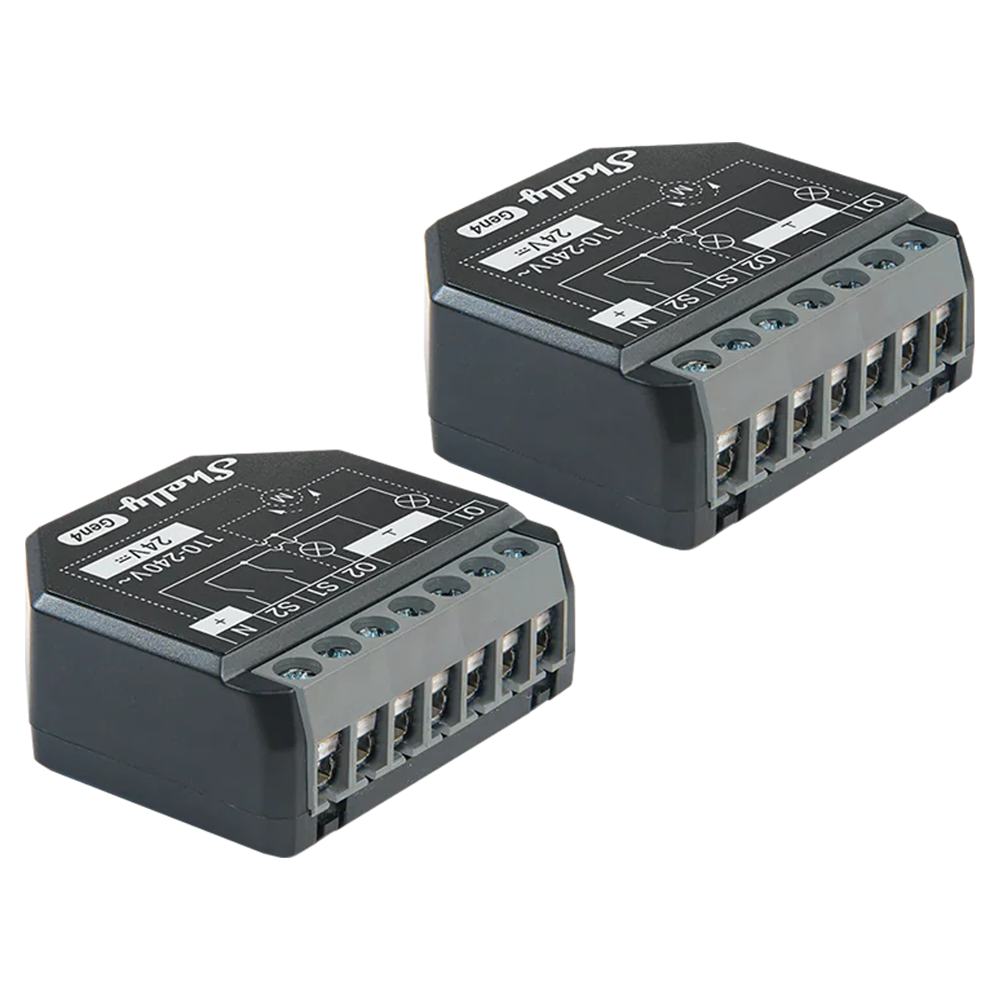 Shelly Relé 2PM Gen4 (Pack 2) SH-2PM-GEN4-2PC