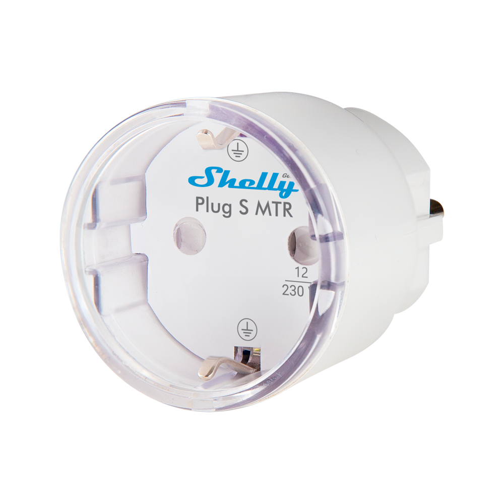 Shelly Plug S MTR Gen3 (White) SH-PLUG-S-MTR-GEN3-W-5PC