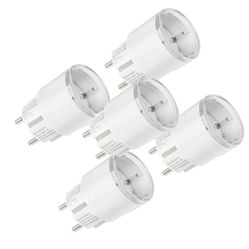 Shelly Plug S MTR Gen3 (White) SH-PLUG-S-MTR-GEN3-W-5PC