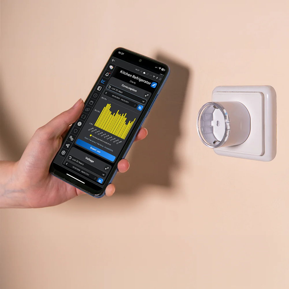 Shelly Plug S MTR Gen3 (White) SH-PLUG-S-MTR-GEN3-W