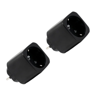 Shelly Plug M Gen3 (Negro) 2 Pcs SH-PLUG-M-GEN3-B-X2