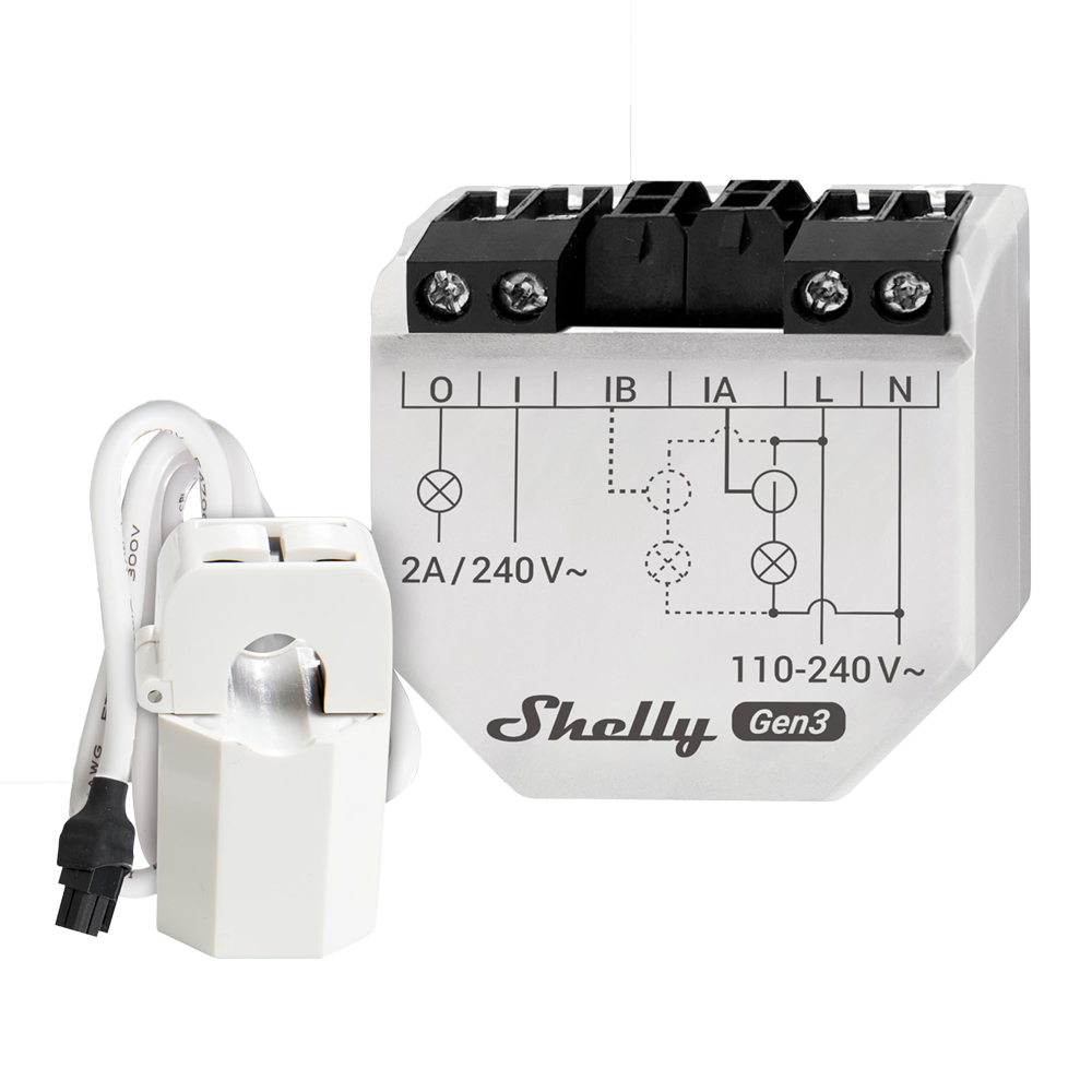 Shelly EM Gen3 + 50A SH-EM-GEN3-50A