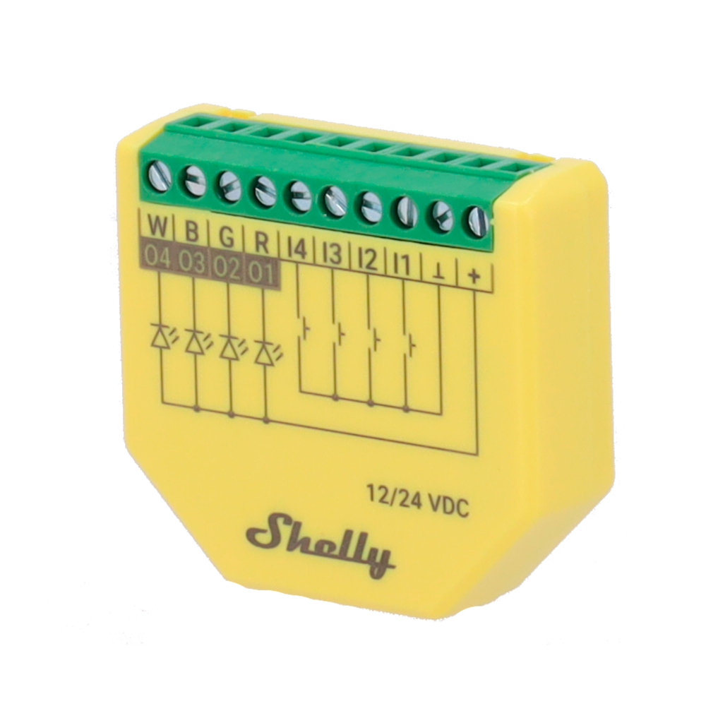 Shelly Plus RGBW PM SH-PLUS-RGBW-PM