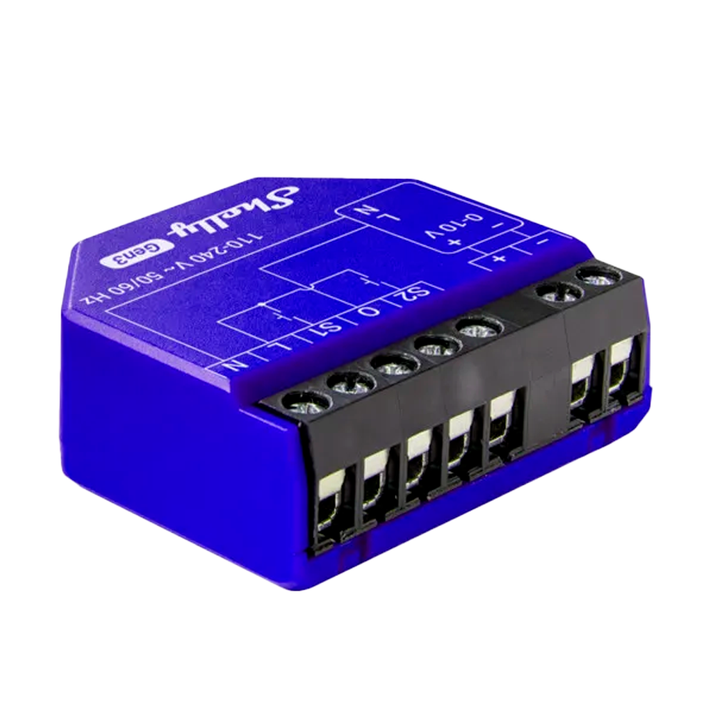 Shelly Dimmer 0/1-10V PM Gen3 SH-DIMMER-01-10V-GEN3