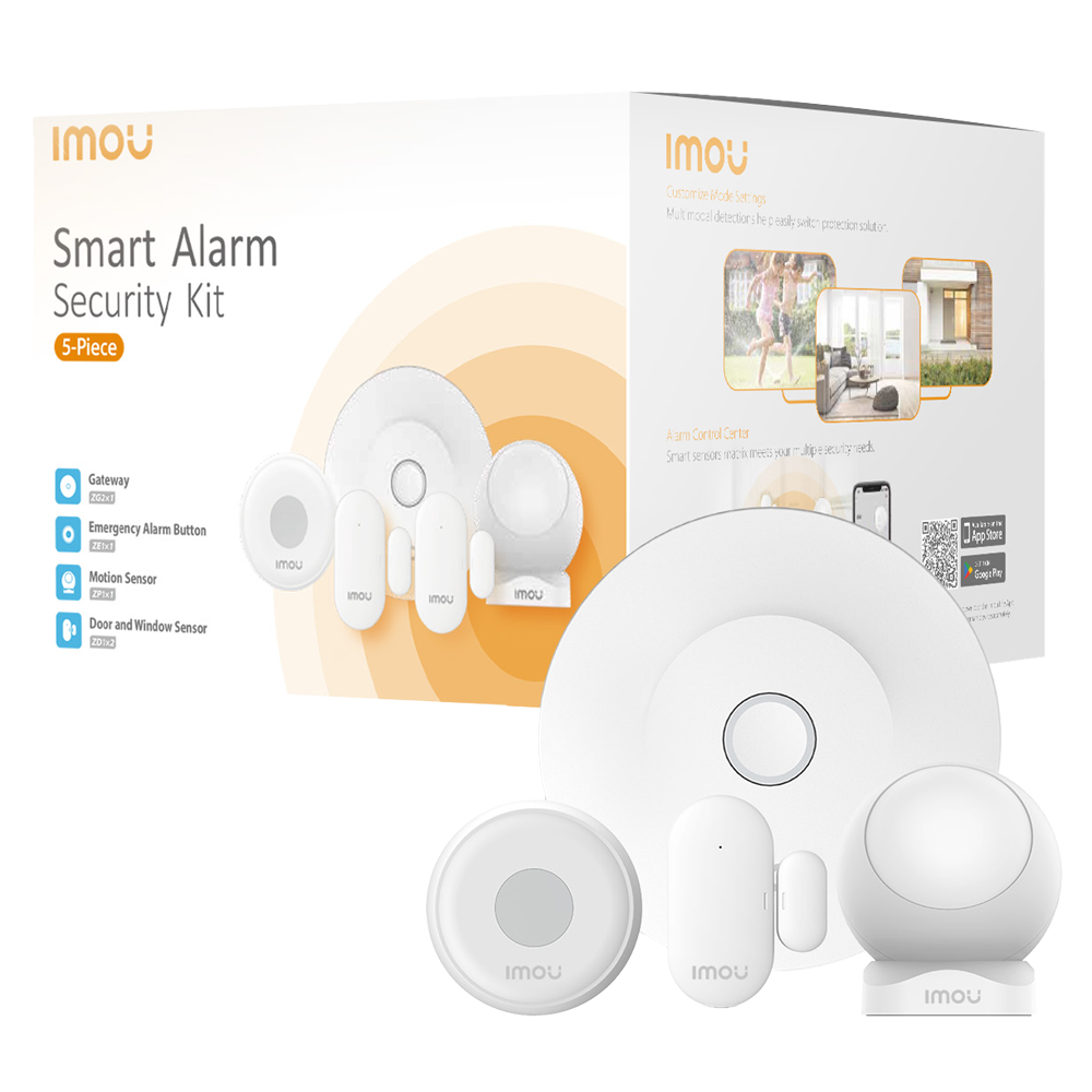 Imou Kit de alarma domótico Inalámbrico KIT-ALARM-ZG2-EU-5-IMOU
