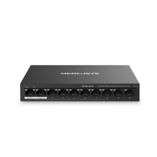 TP-Link Switch Fast Ethernet Mercusys de 10 puertos con 8 PoE+ MS110P