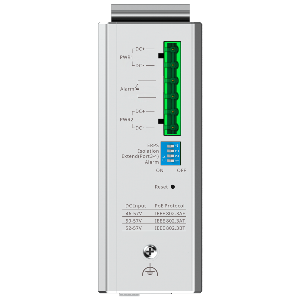 Reyee Ruijie Cloud Managed Industrial L2 Switch RG-NIS2100-4GT2SFP-HP