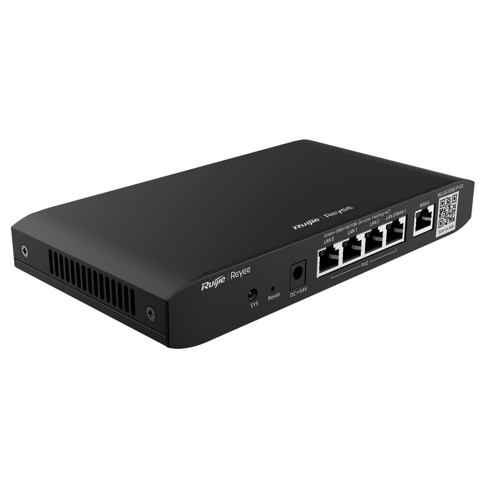 Reyee Router PoE Controlador Cloud RG-EG105G-P-V3