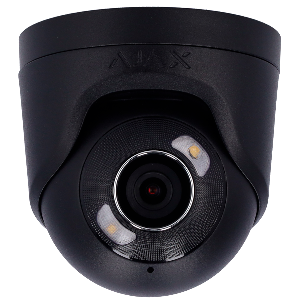 IP-камера Turret 8 Мп внутрішня/вулична Dual Light чорна — Ajax