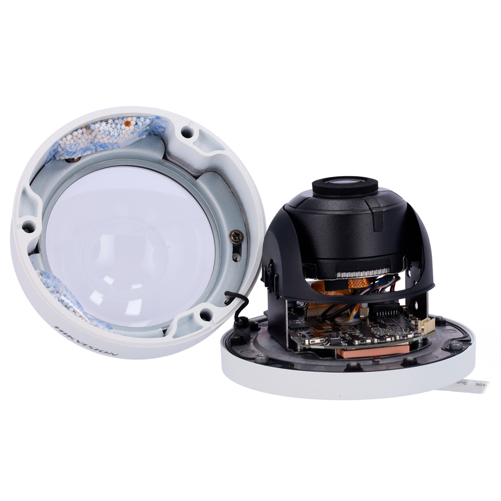 IP-камера Domo 4 Мп внутренняя/уличная AcuSense белая — Hikvision