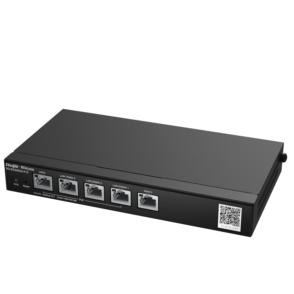 PoE Cloud Controller Router 4 PoE LAN Ports + 1 WAN Port - Reyee
