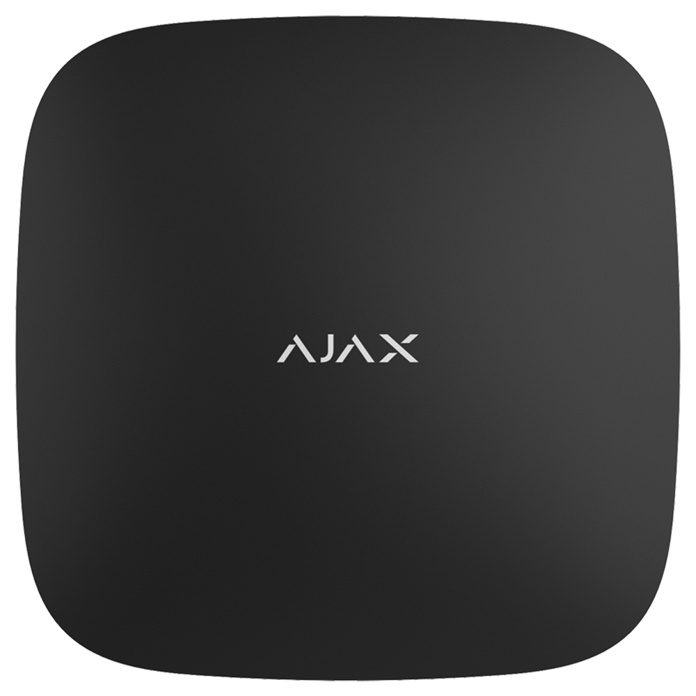 Профессиональный комплект сигнализации Ethernet и Dual SIM GPRS Чёрный — Ajax