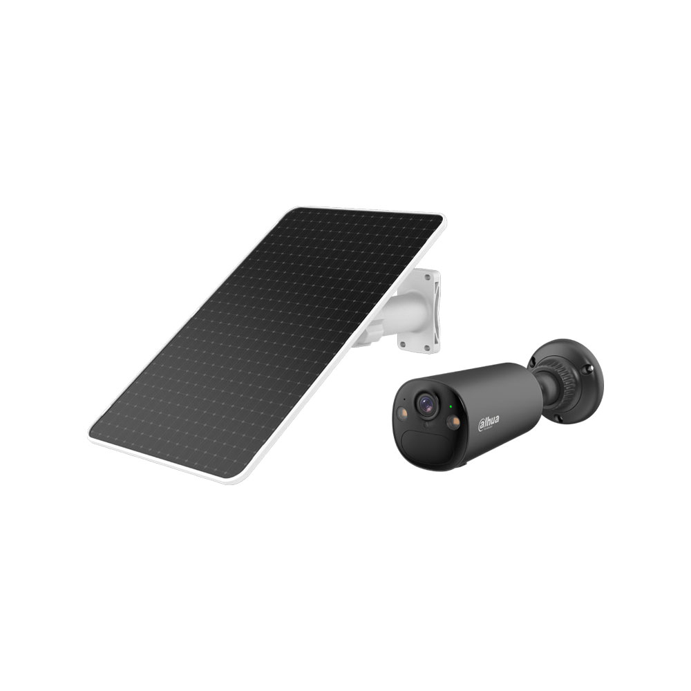 Dahua 4MP Wireless Wi-Fi Bullet IP Camera with Battery and Solar Panel DH-KIT-EUR/IPC-BF4CP-0210B-Pearl/M0508