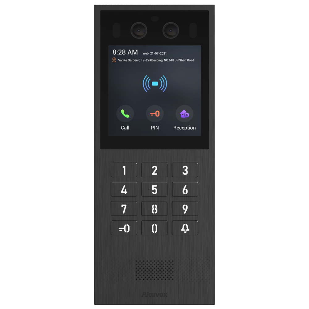 Akuvox IK08 Vandal-Resistant Surface-Mounted IP Video Intercom AK-X912K