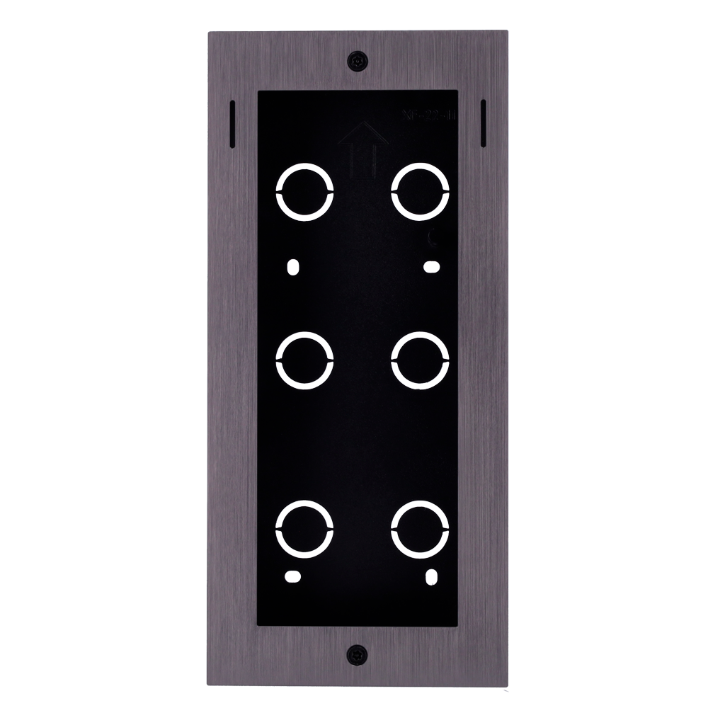 Akuvox Caja de empotrar con panel frontal para X912S AK-BR-X912-F