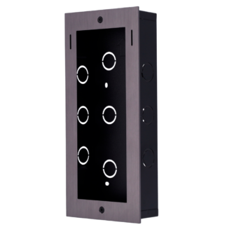 Akuvox Caja de empotrar con panel frontal para X912S AK-BR-X912-F