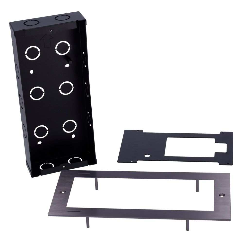 Akuvox Caja de empotrar con panel frontal para X912S AK-BR-X912-F
