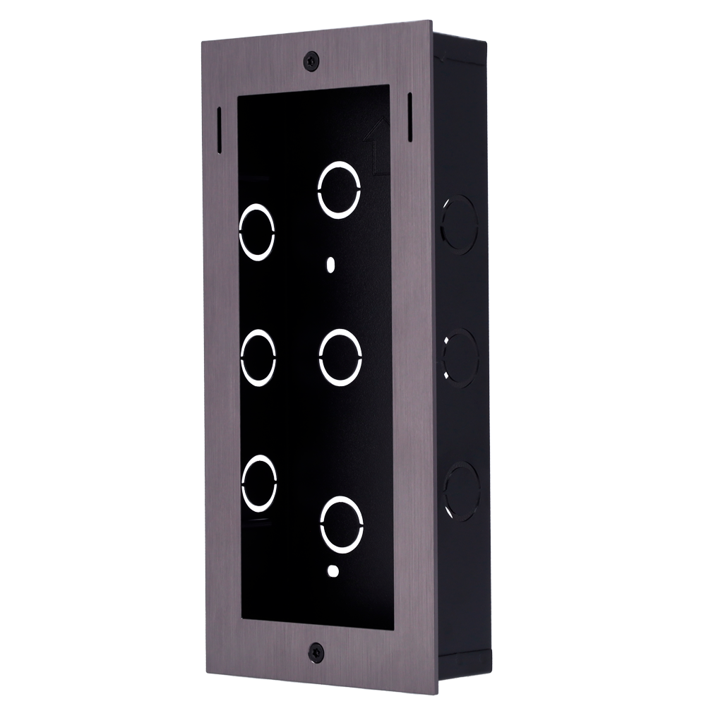Akuvox Caja de empotrar con panel frontal para X912S AK-BR-X912-F