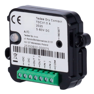 Tedee Dry Contact, módulo de entradas y salidas TEDEE-DRYCONTACT